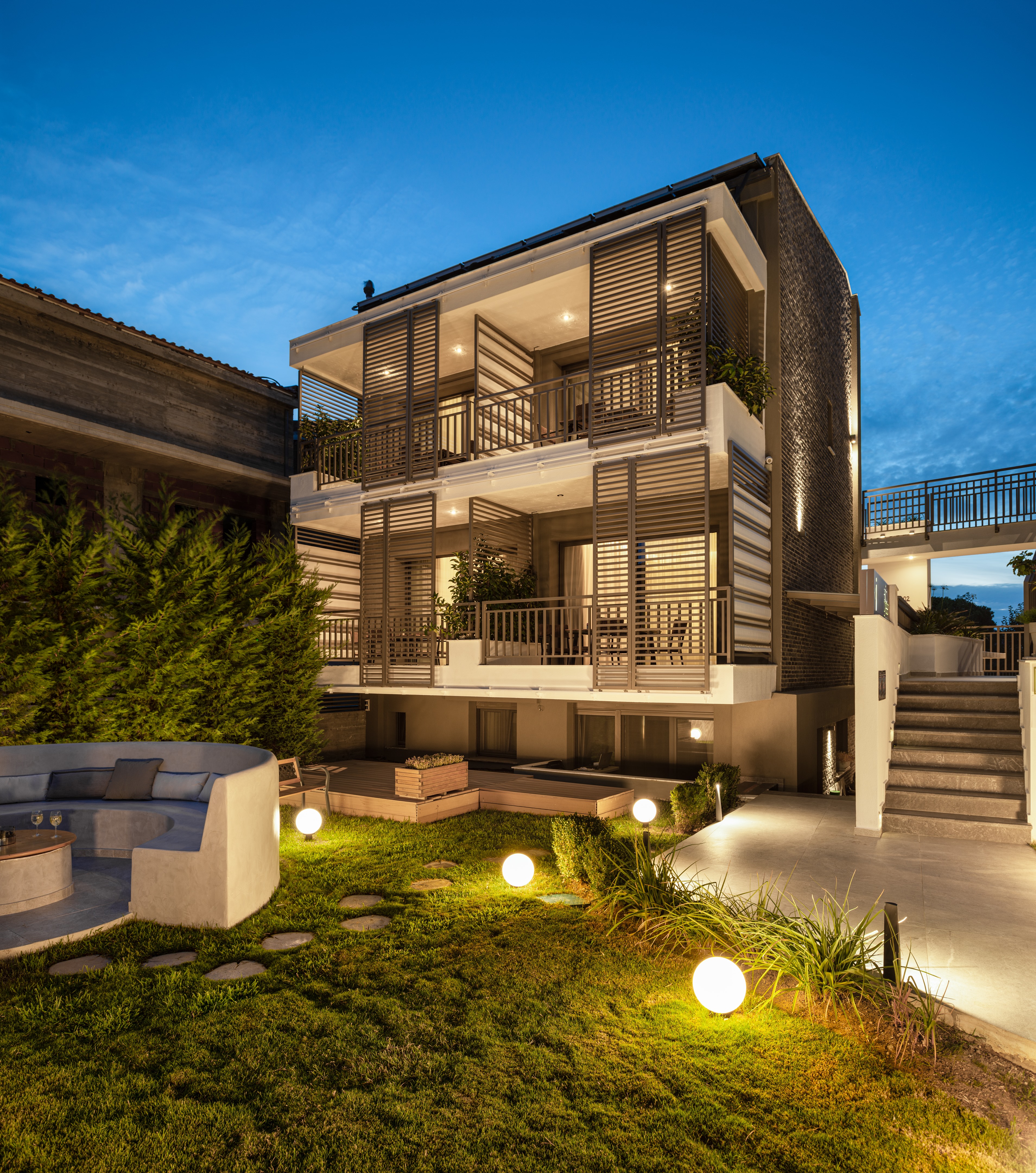 希腊 Eco Green Residences & Suites 别墅设计,生物气候建筑典范-9