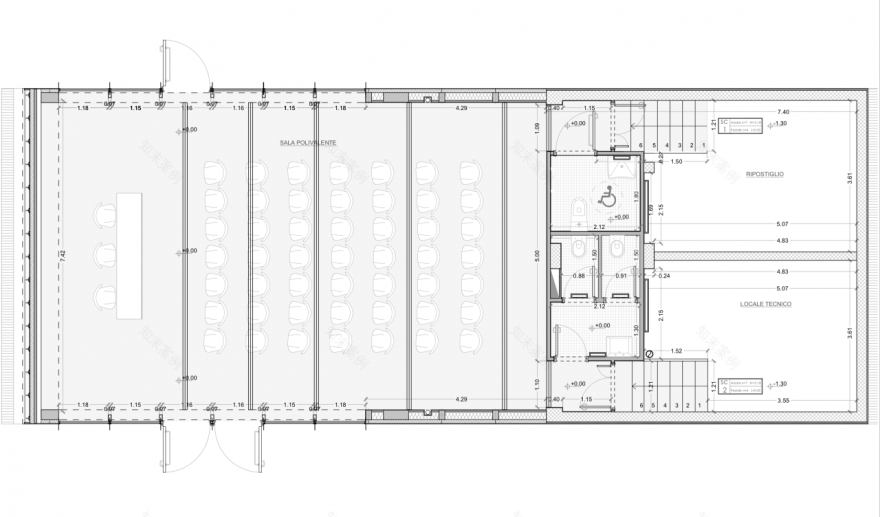 震后重生 · 意大利多功能中心融入山景-15
