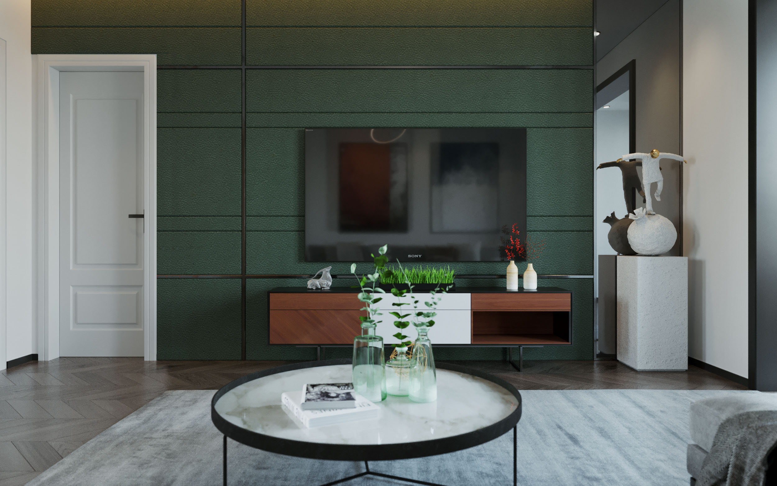 现代简约客餐厅【家装】-2