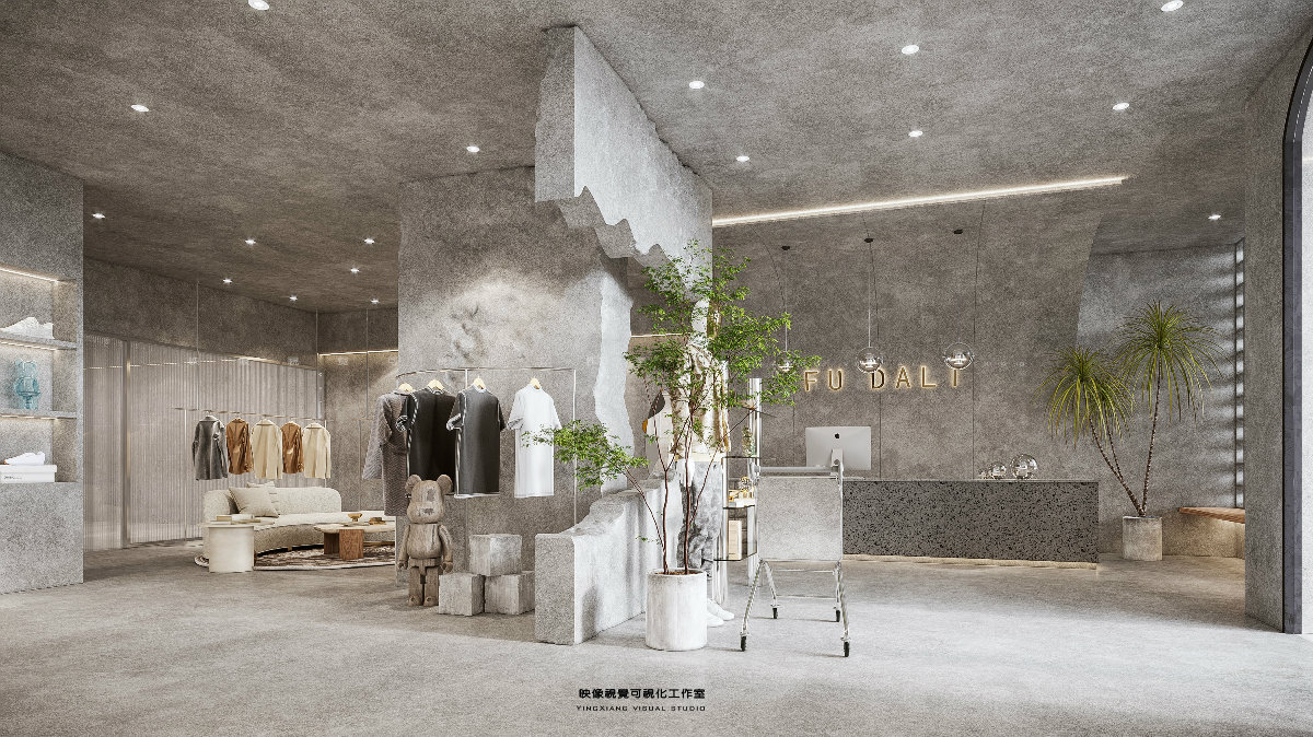 商业写实组服装店铺设计丨映像视觉-8