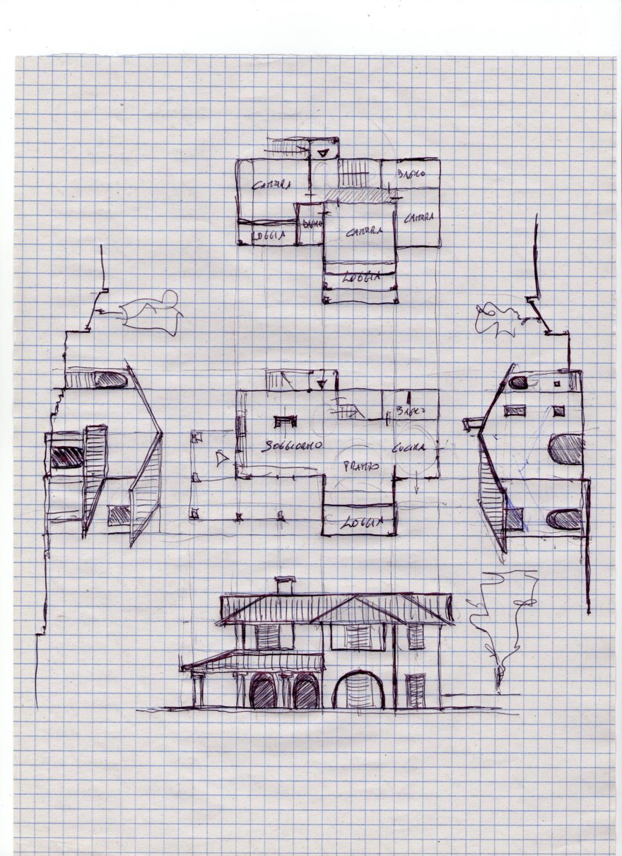 意大利乡村住宅 | 和谐融入环境的五栋别墅设计-4
