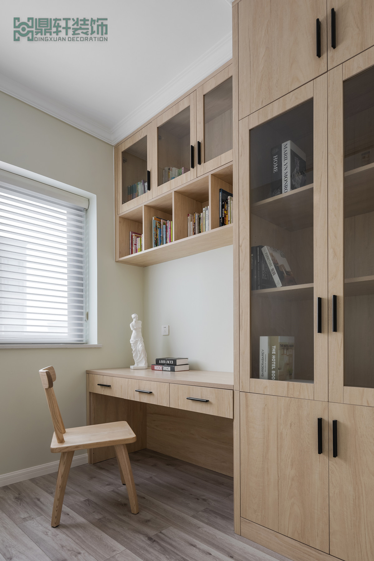 重庆鼎轩装饰 | 浅灰北欧+木制风格（金科天元道）-18