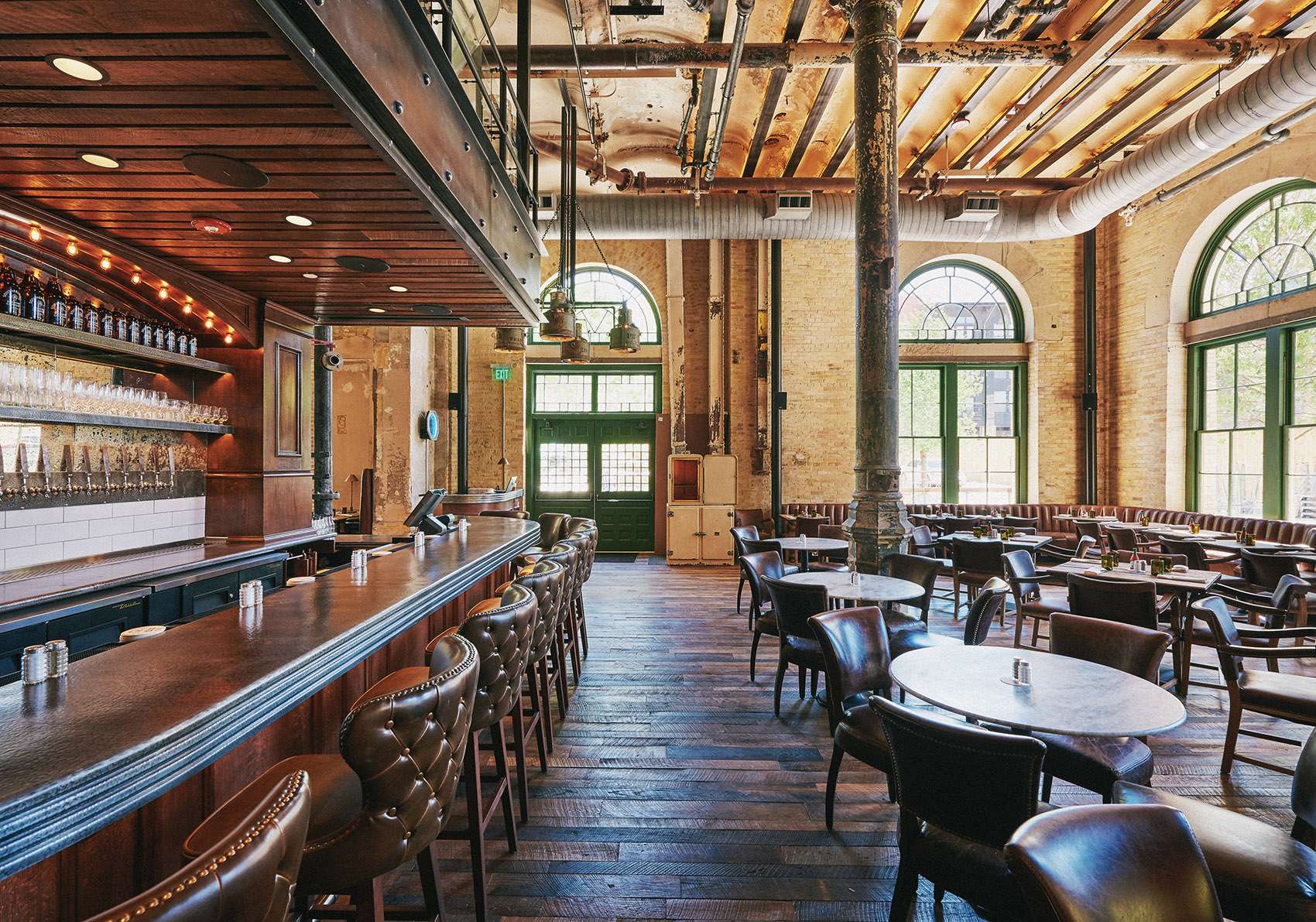 Southerleigh美食啤酒屋，德克萨斯/市中心历史悠久的酿酒厂重获新生-26