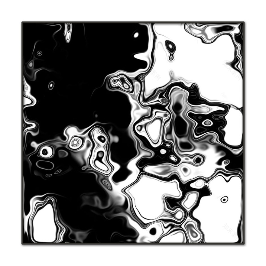 黑白调和的空间艺术——极简别墅设计-0