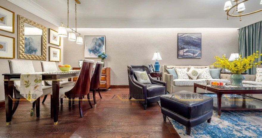 米夏软装打造优雅美式家居,温暖一家人的异国生活-111