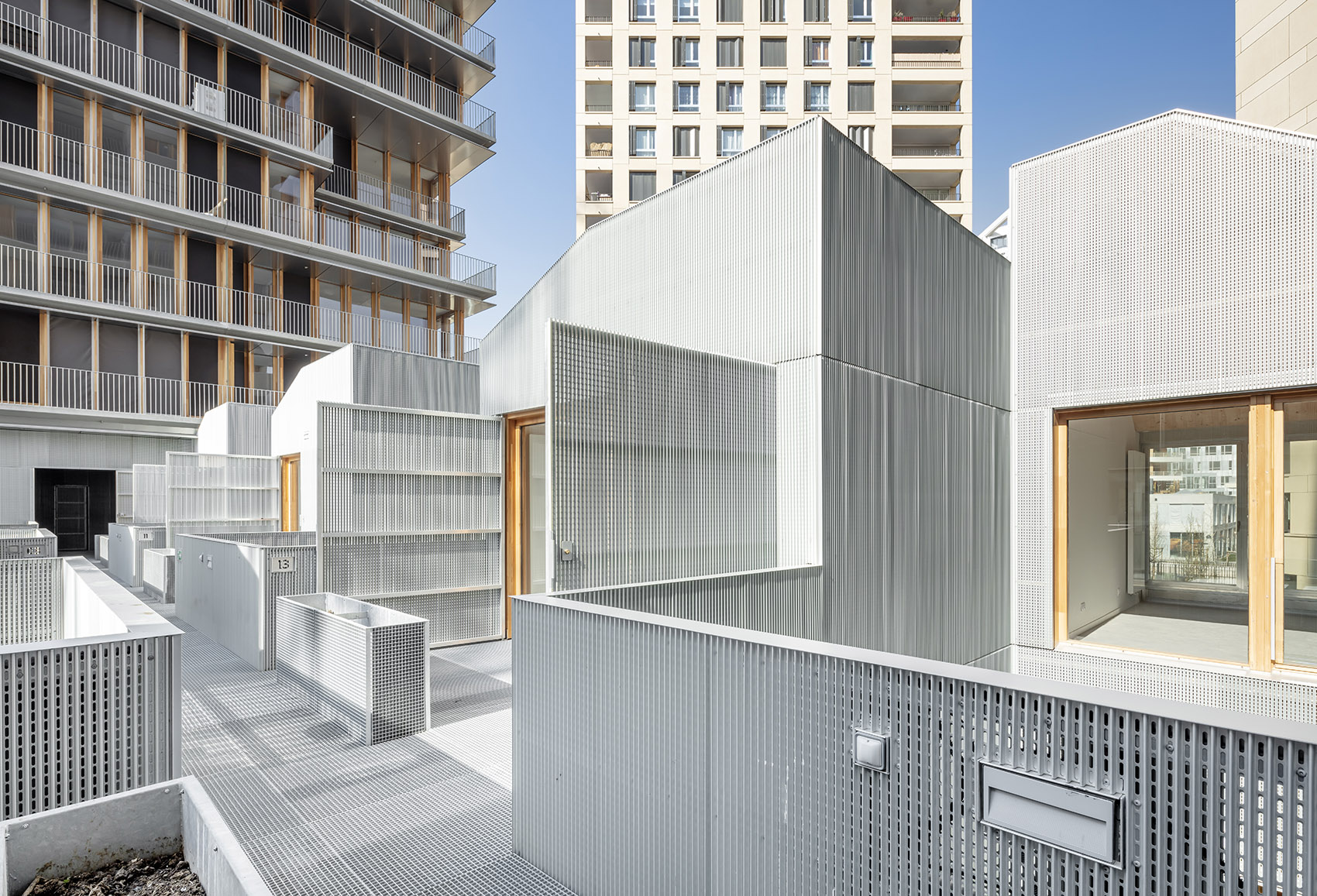 巴黎统一和谐低层区与高度多样高层区的住宅设计丨法国巴黎-21