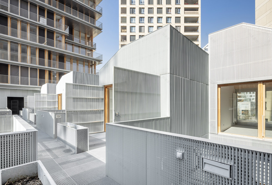 巴黎统一和谐低层区与高度多样高层区的住宅设计丨法国巴黎-21