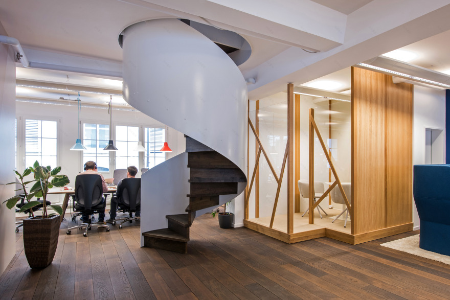 瑞士软件公司 Sherpany Zurich 办公室空间重塑-8