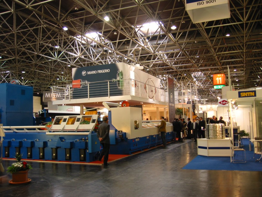 2006 年德国杜塞尔多夫国际线缆及金属线材工业展览会上,Mario Frigerio Spa 的展台设计-1