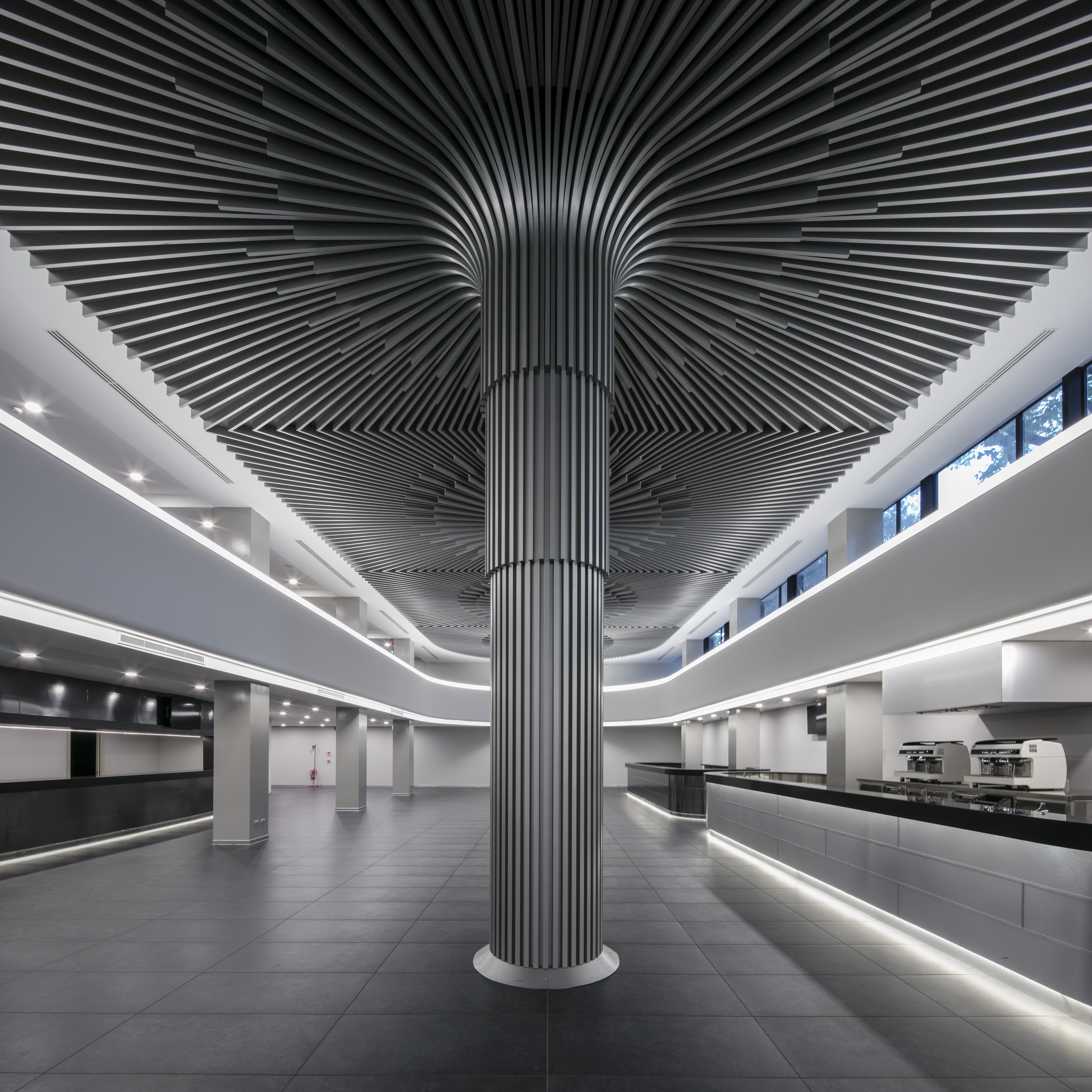 罗马技术大厅翻新 · 现代风格与先进技术的完美融合-9