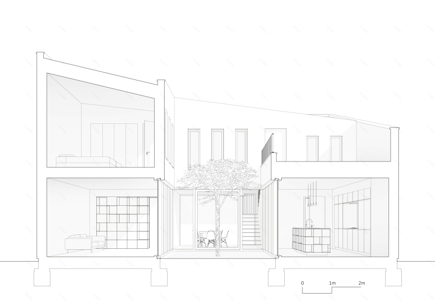 荷兰绿色邻里中的多彩庭院别墅丨荷兰鹿特丹丨studio AAAN-18