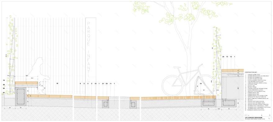 城市可持续排水系统 | 废旧瓷砖的绿色新生-27