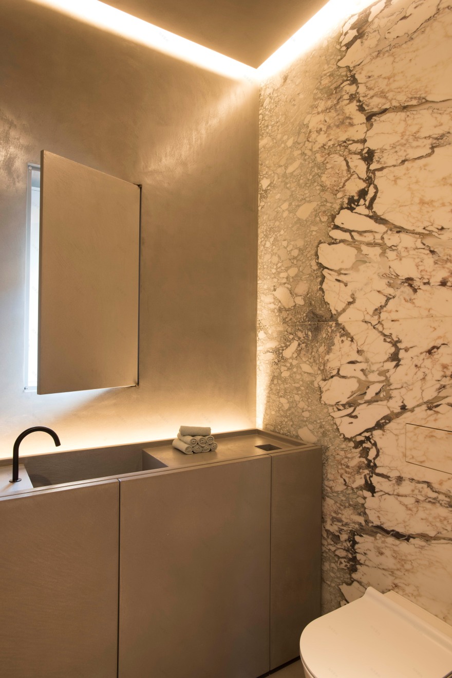 比利时安特卫普“现代洞穴”别墅室内设计-29