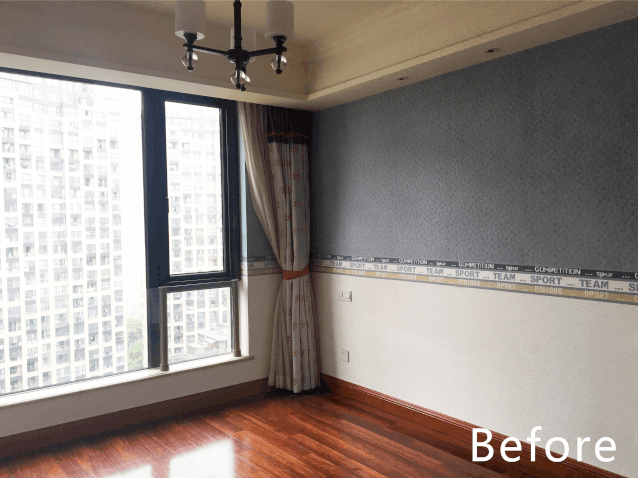 杭州 190m2 现代轻奢平层之家,以克莱因蓝加莫奈灰诠释温柔优雅-53