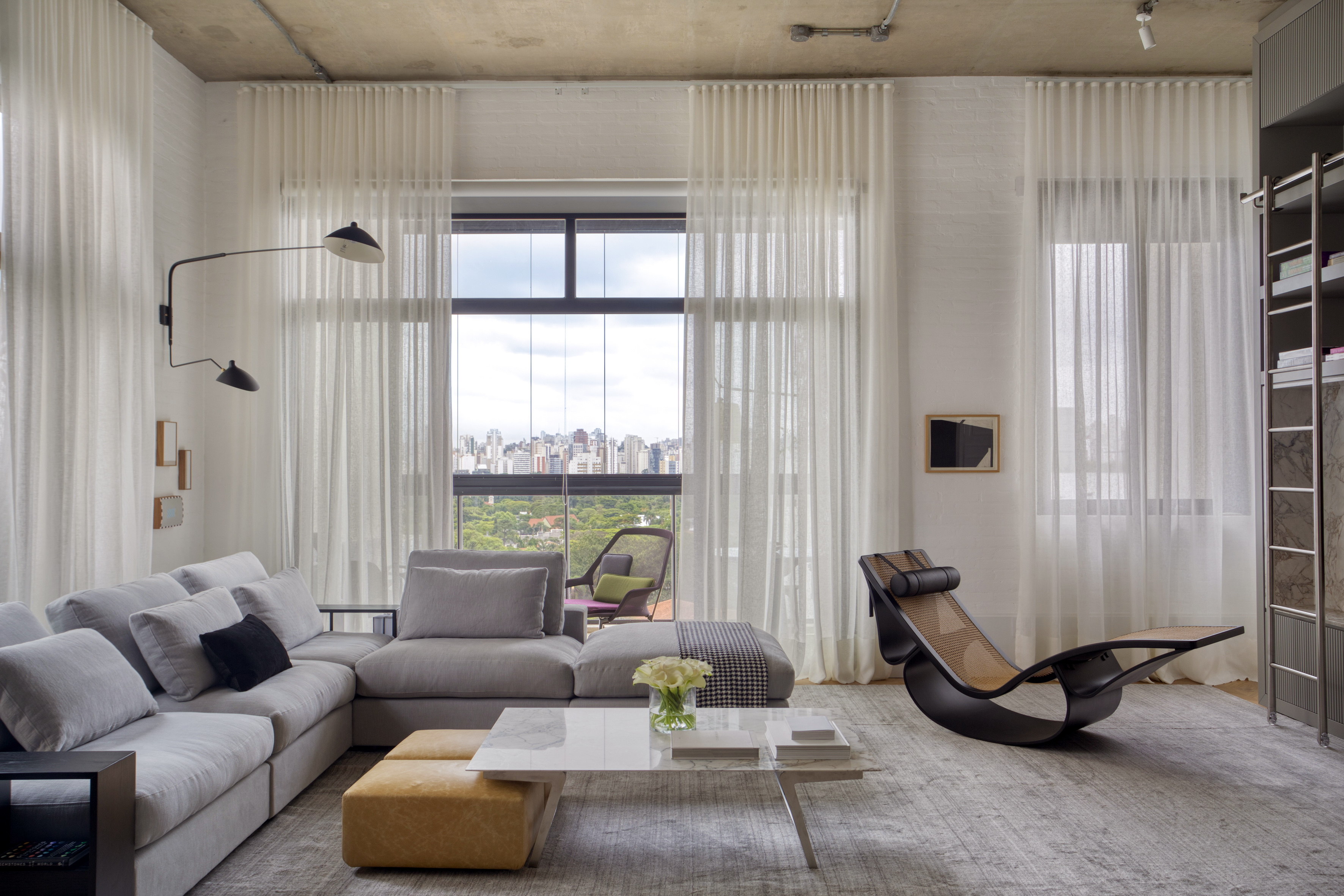 圣保罗西边 160 平米个性公寓设计-0