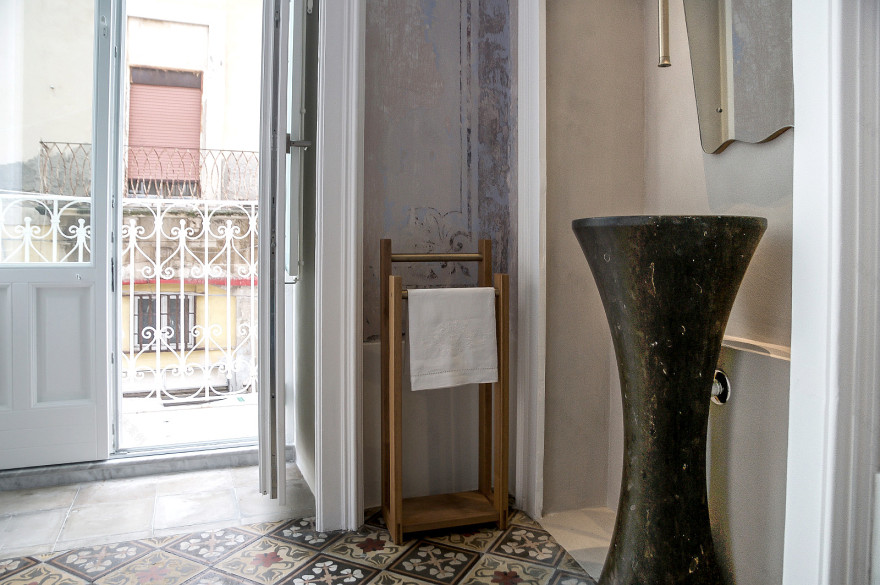 复古与现代共融的意大利公寓设计-11