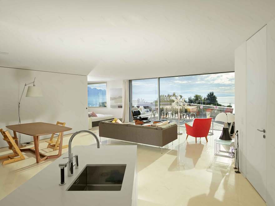 瑞士洛特里三家庭住宅 | 个性与统一的对话-5