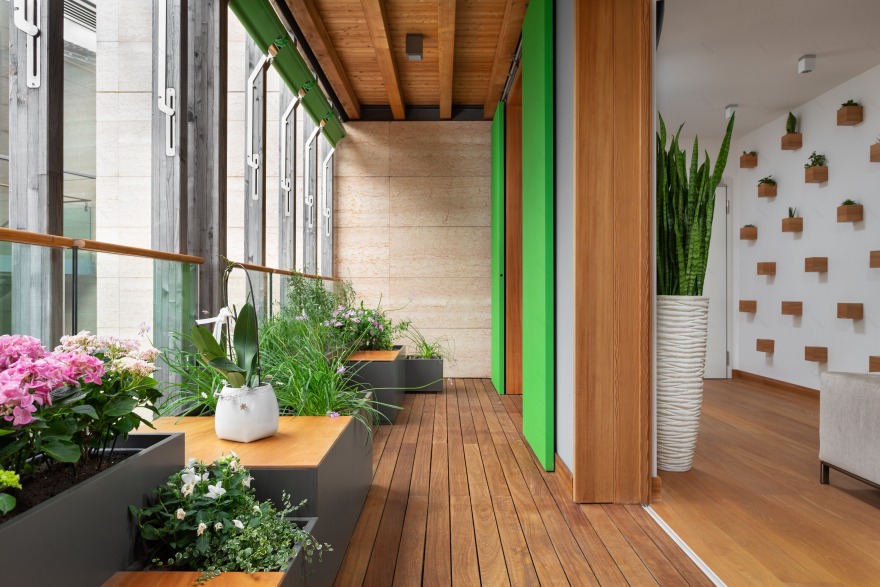 意大利灰色橡木别墅,打造一体化空间-3