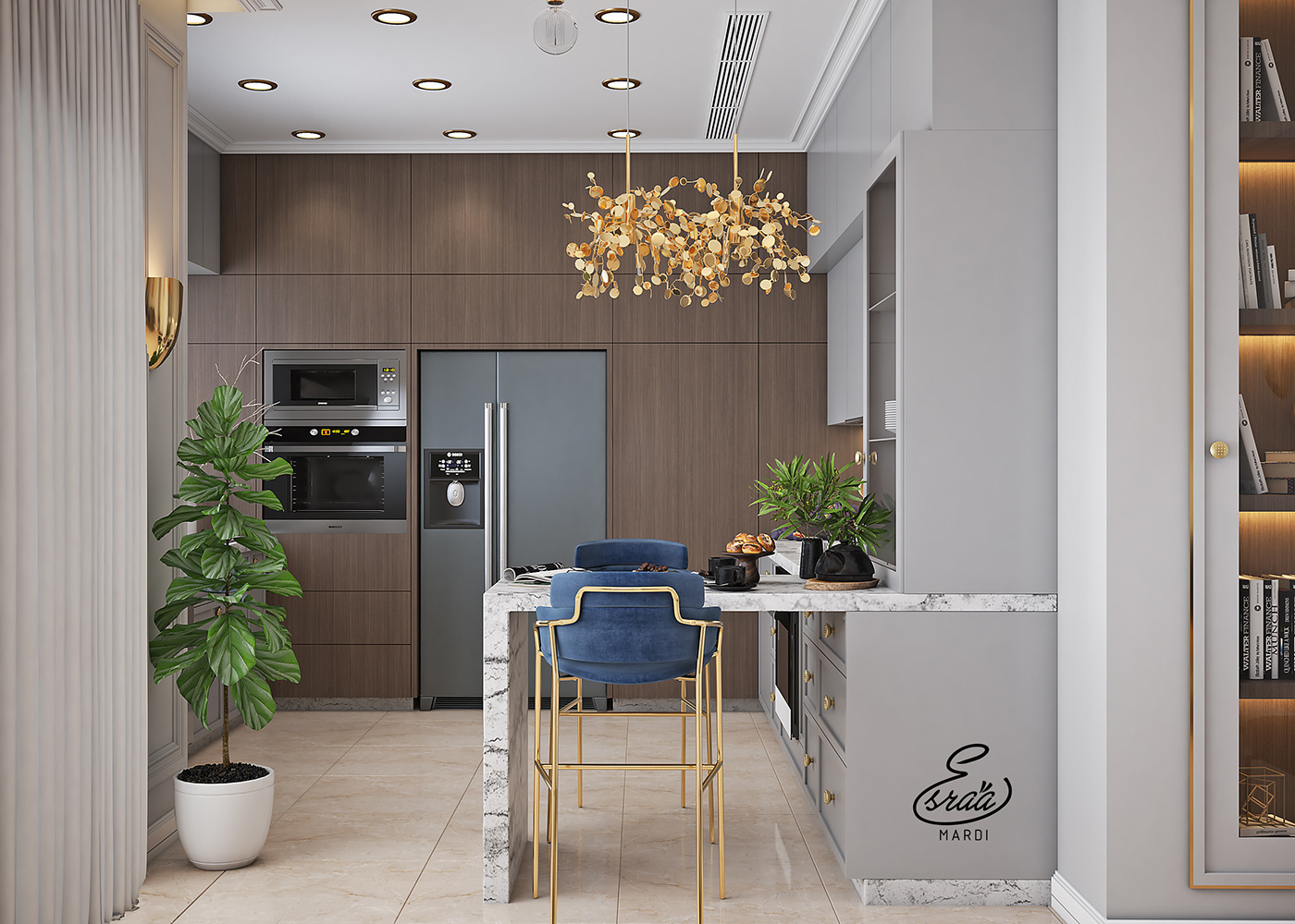 kitchen & living Area-7