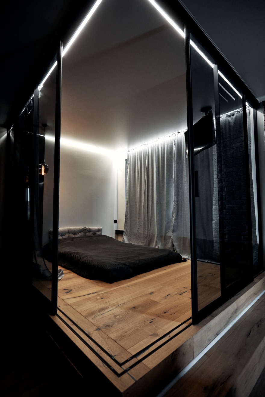 极简黑框玻璃门 | Raumplus 打造优雅室内空间-17