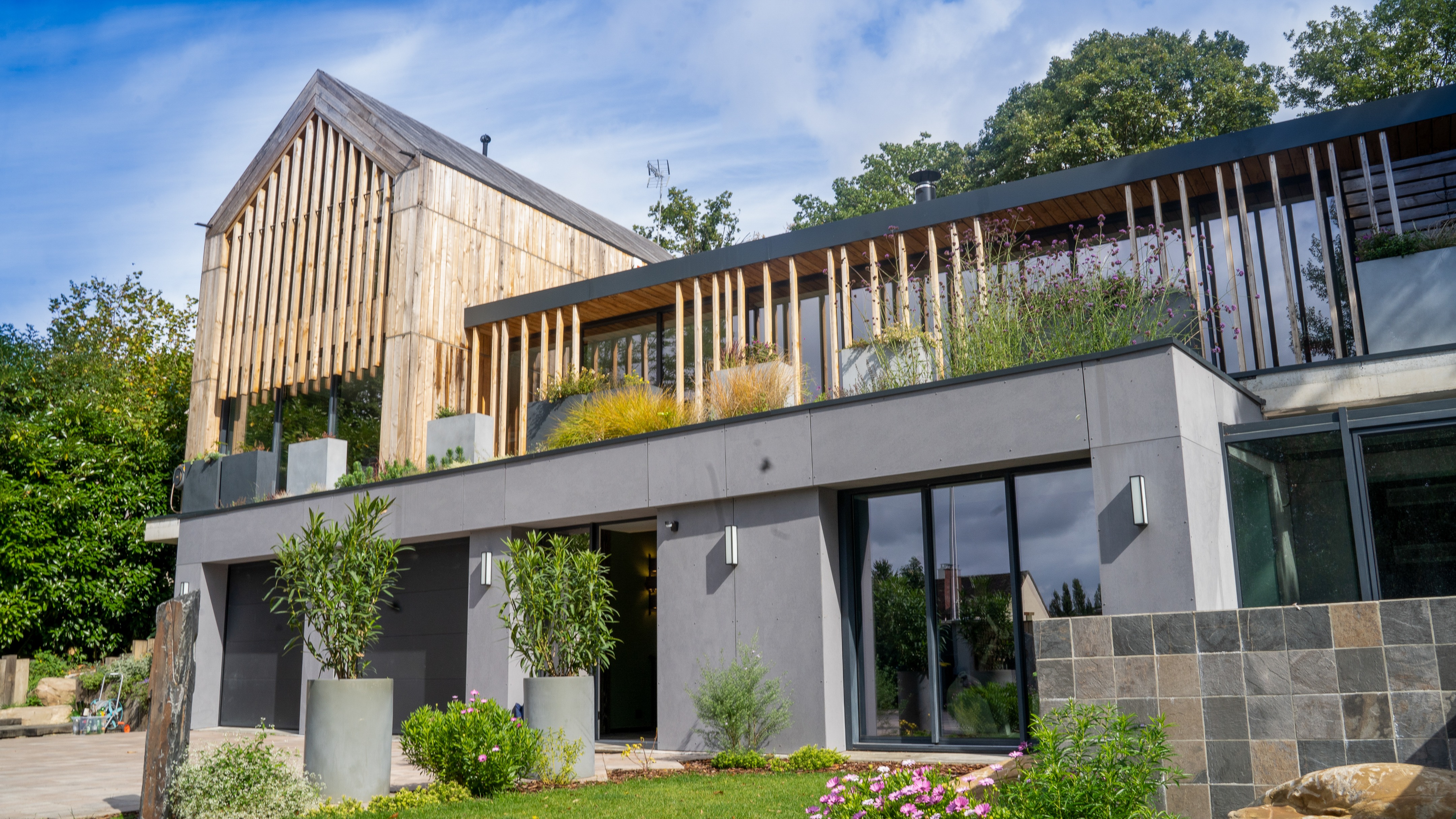 法国 EC-BOIS 别墅建筑 | 环保可持续的居住空间-9