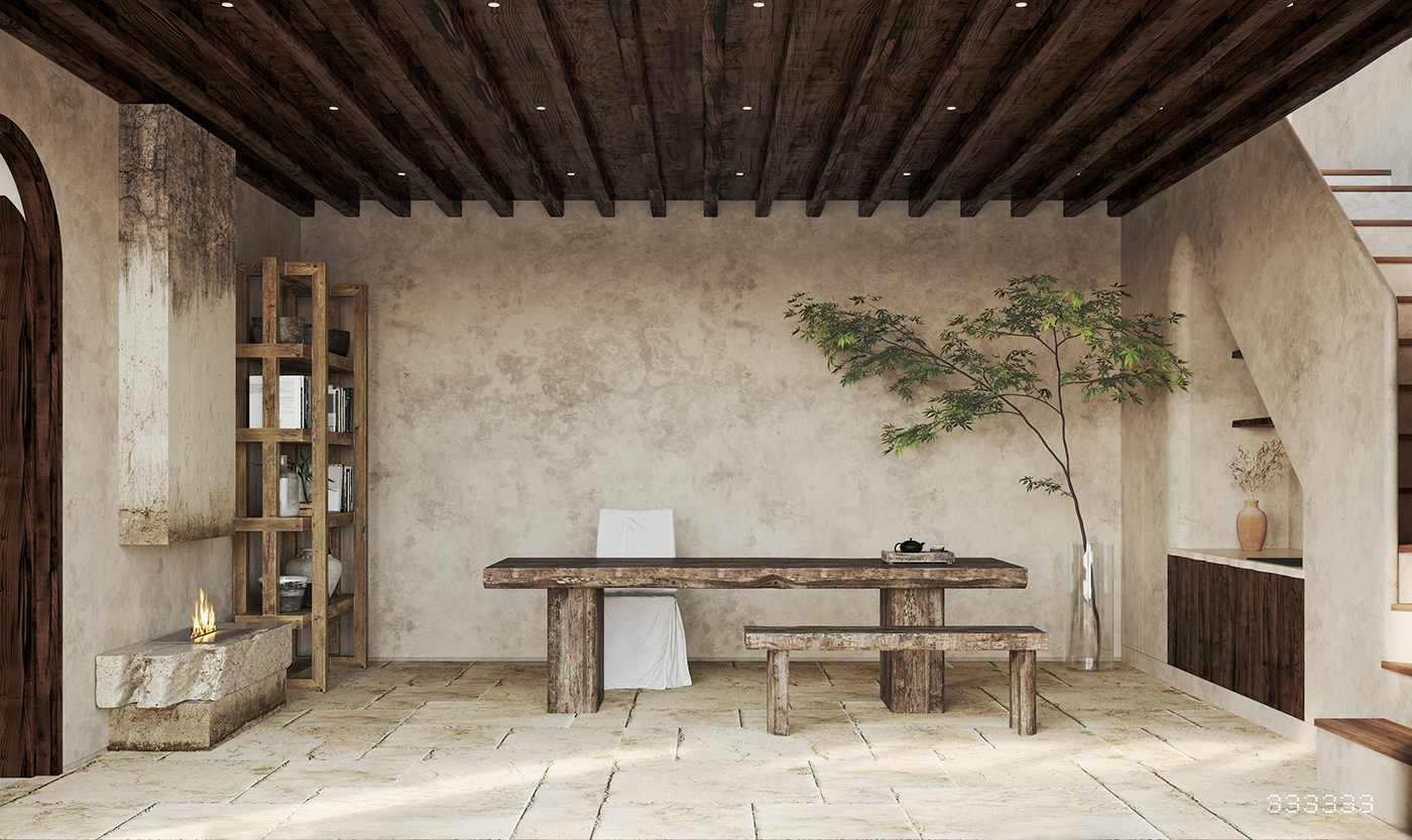 诧寂风格室内空间赏析-0