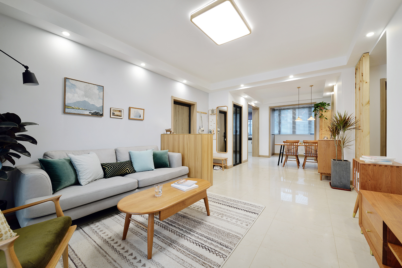 温馨家居设计 | 餐厅木饰面上墙，卫生间收纳优化-11