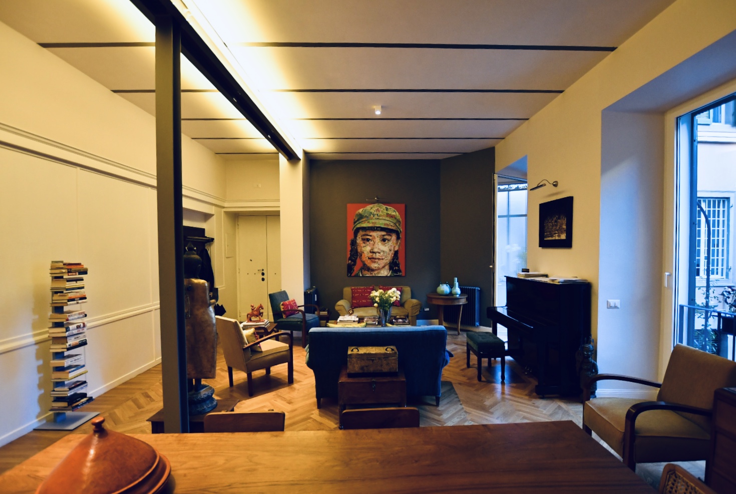 罗马市中心 220 平米地下一楼翻新设计-0