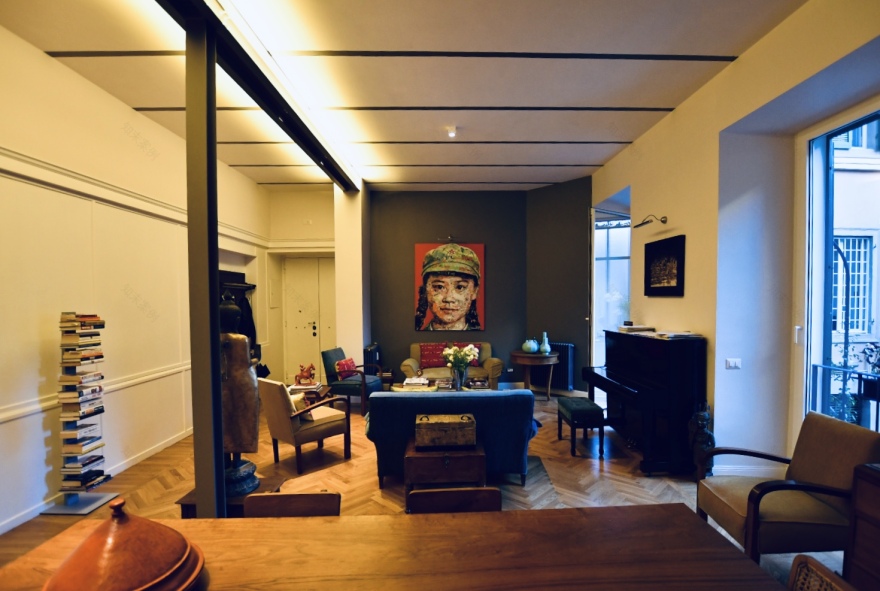 罗马市中心 220 平米地下一楼翻新设计-0