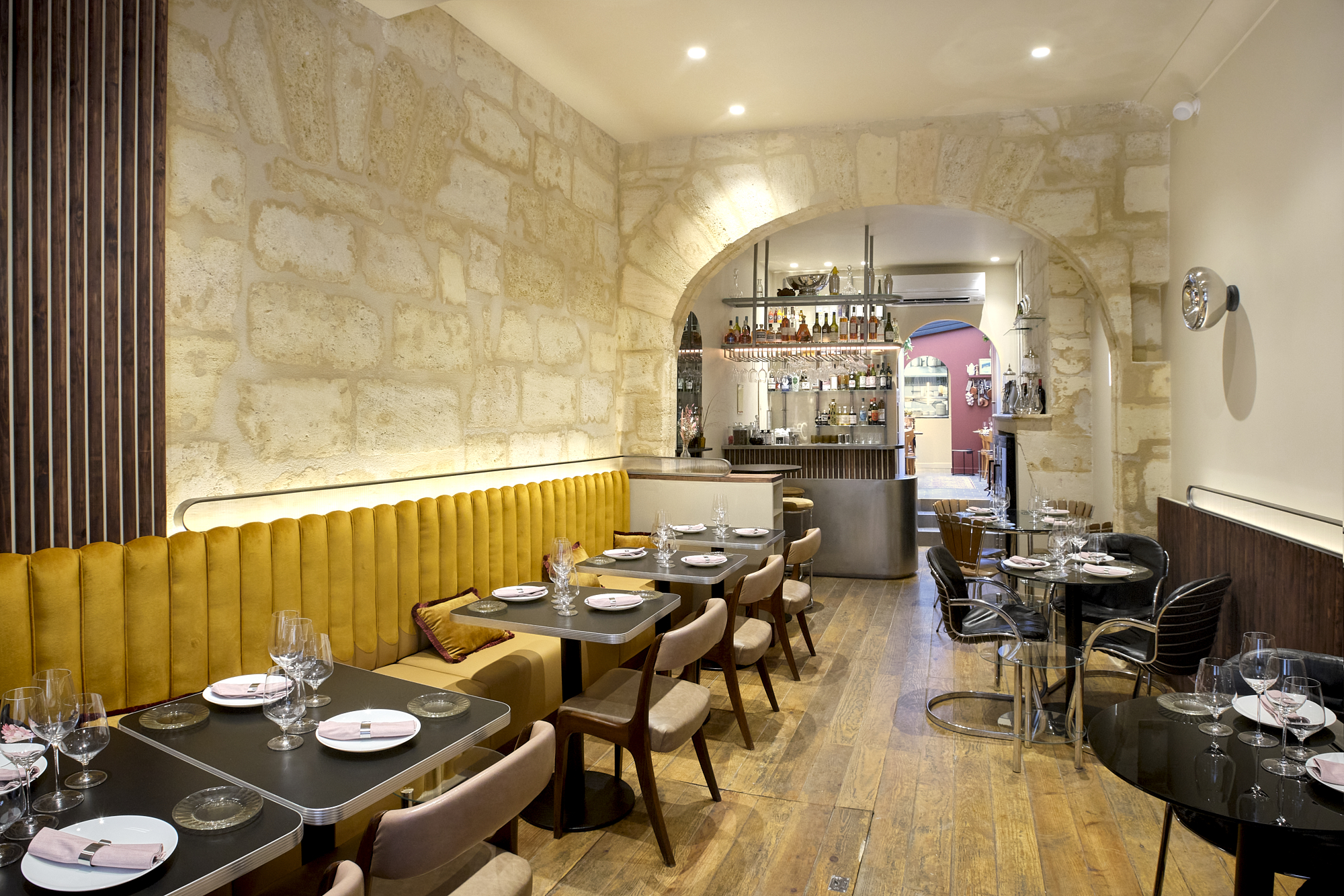 法式风情洋溢的 Ginette 餐厅设计-26