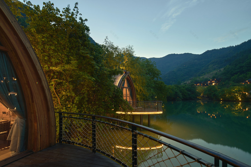 富春江畔船屋·传统与现代的完美融合-36