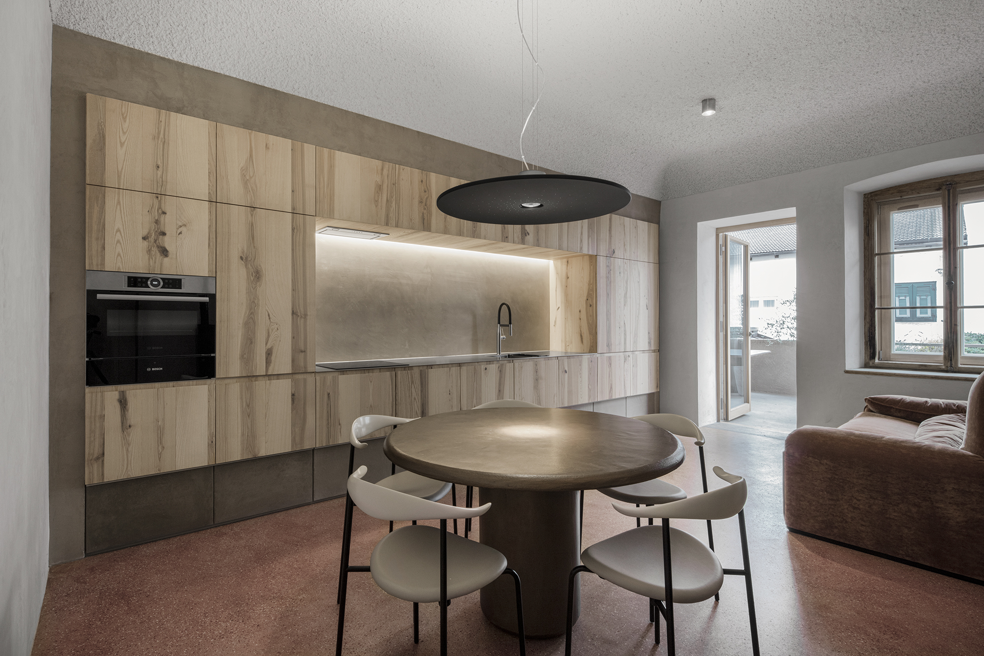 简约复古风公寓设计丨Arch. Daniel Ellecosta-0