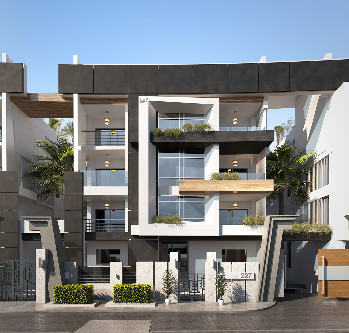 Mohamed Hassan丨公寓建筑丨My new DESIGN TO "Memaar Al Ashraaf company-2