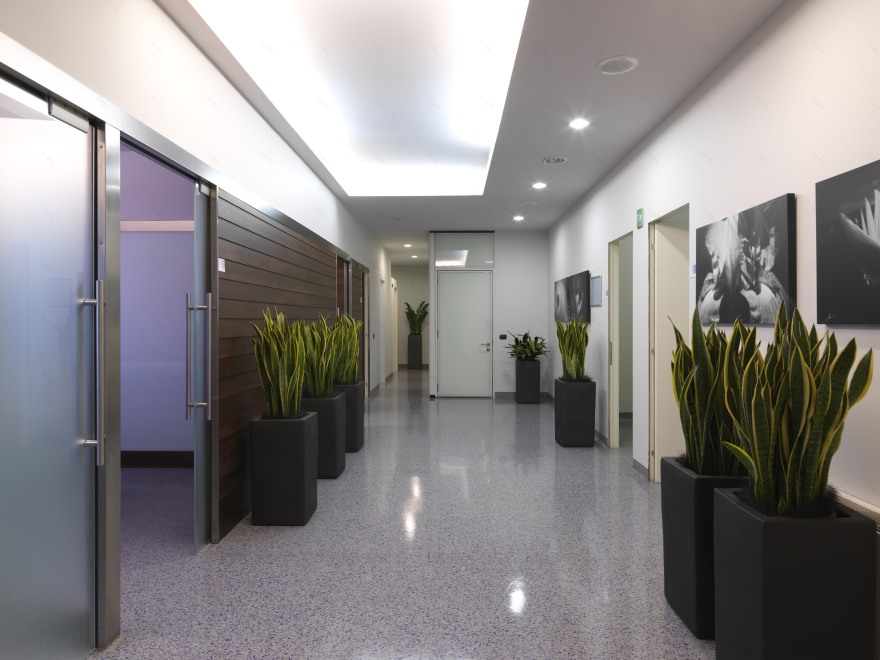 意大利私人诊所绿色建筑之美-17