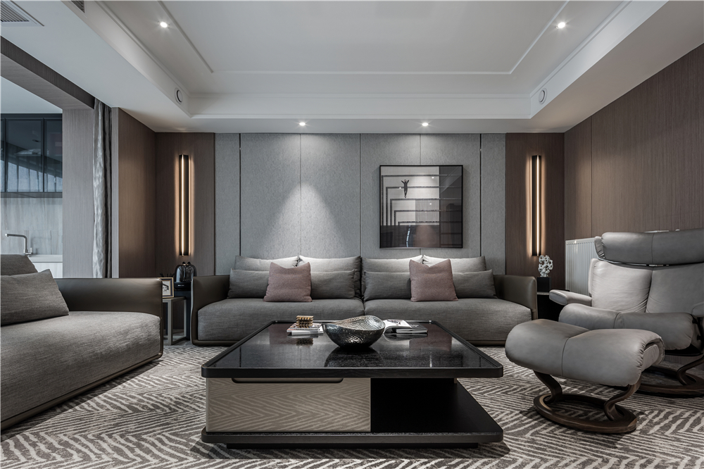 武汉「香域水岸」现代简约之家,打造温馨舒适的居住空间-31