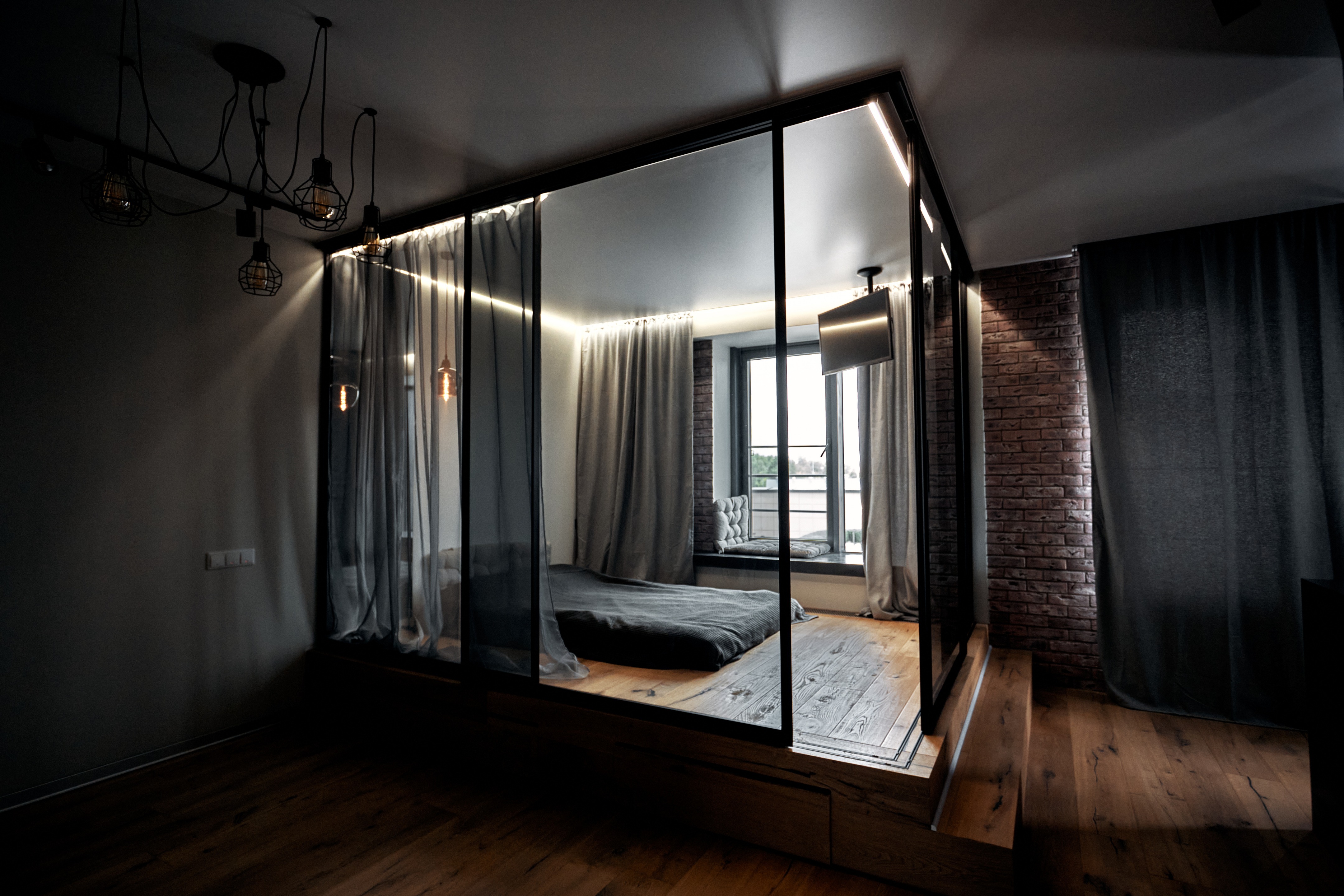 极简黑框玻璃门 | Raumplus 打造优雅室内空间-8