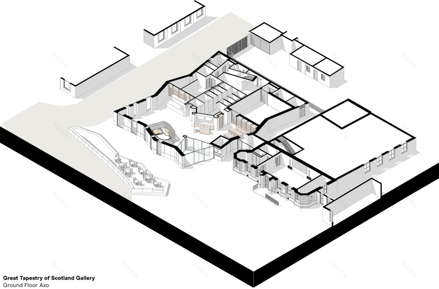 苏格兰挂毯展廊丨英国苏格兰丨Page Park Architects-63