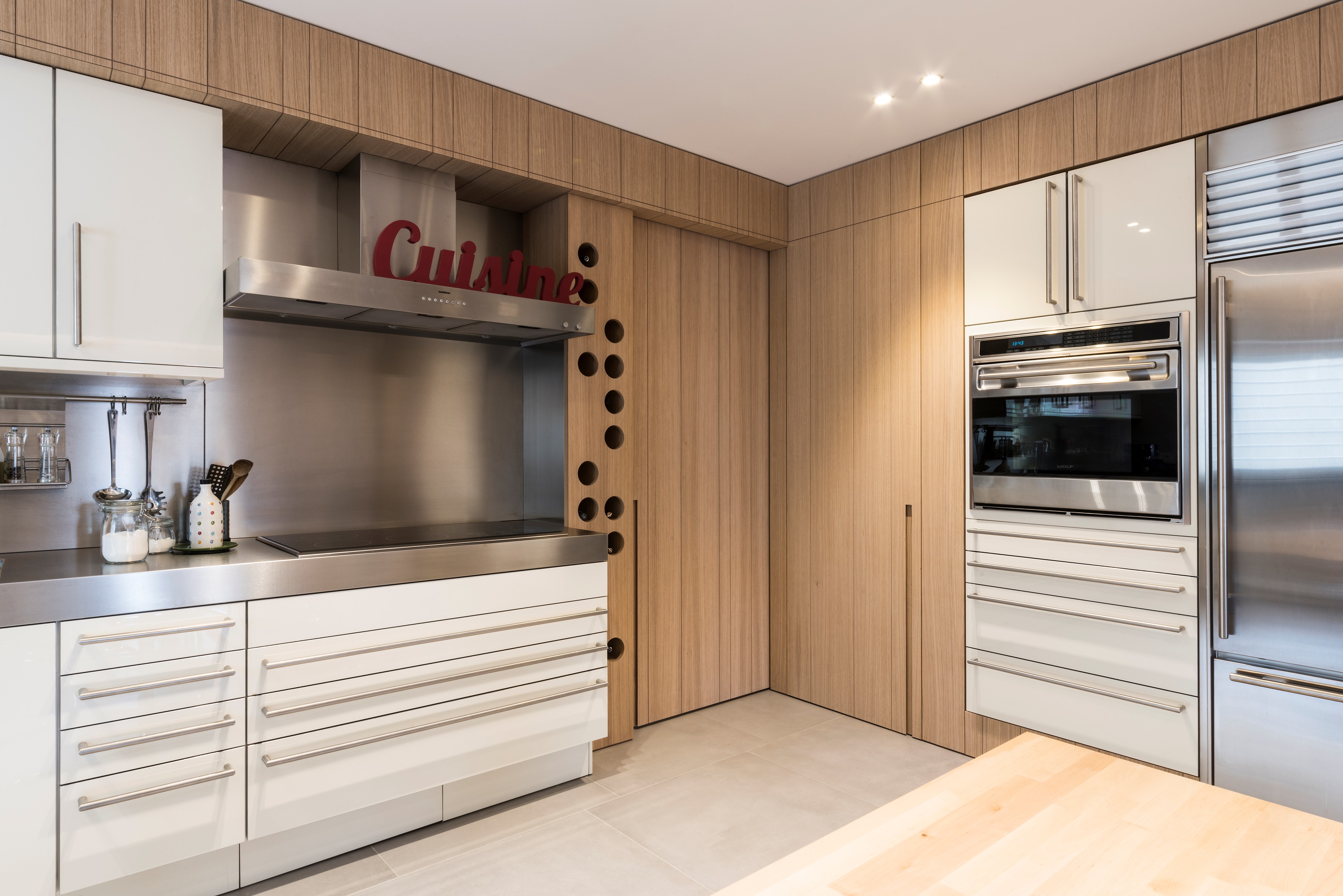 翻新公寓中的木质波西米亚风格-4