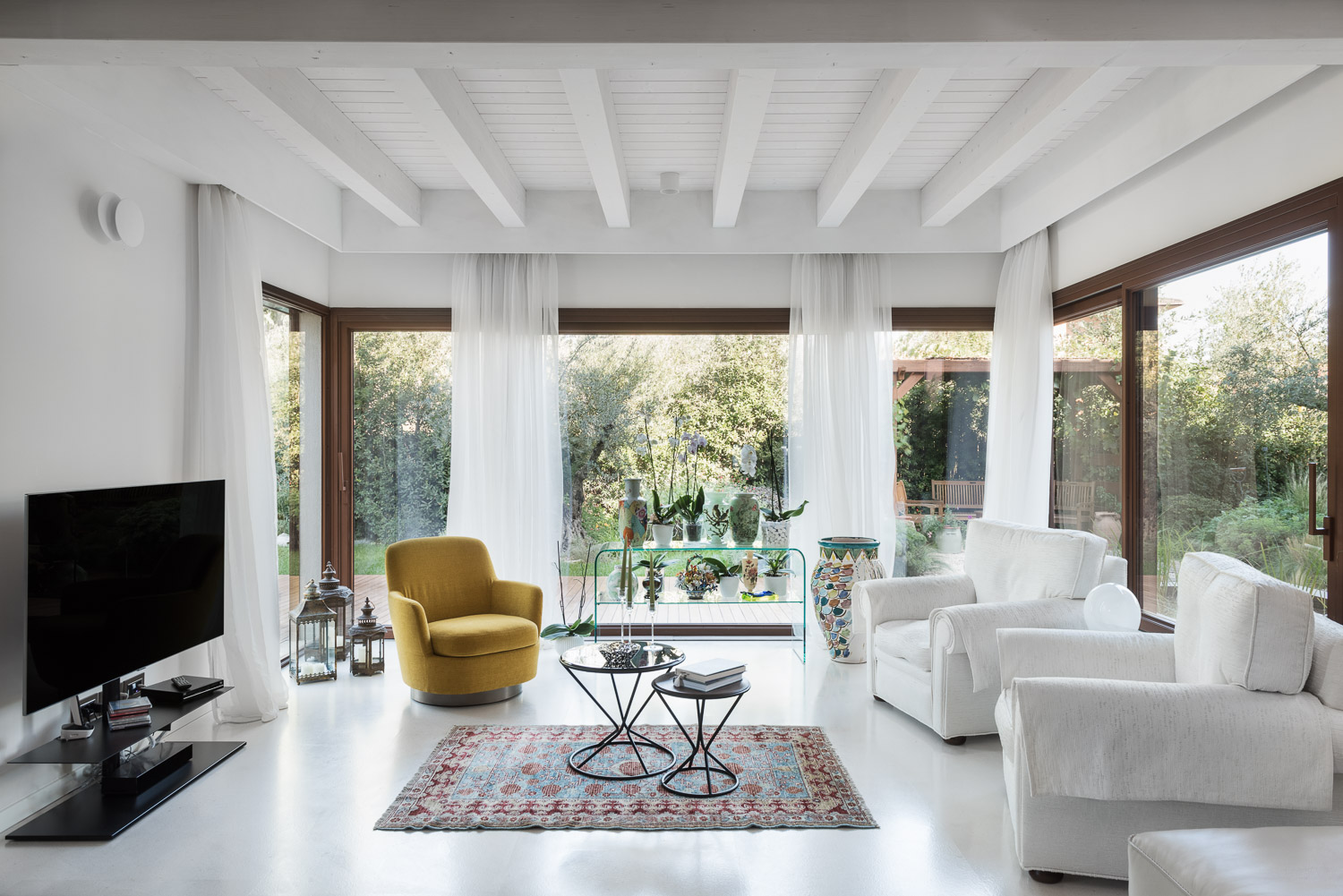 罗马郊区别墅,绿色可持续的家庭住宅-0