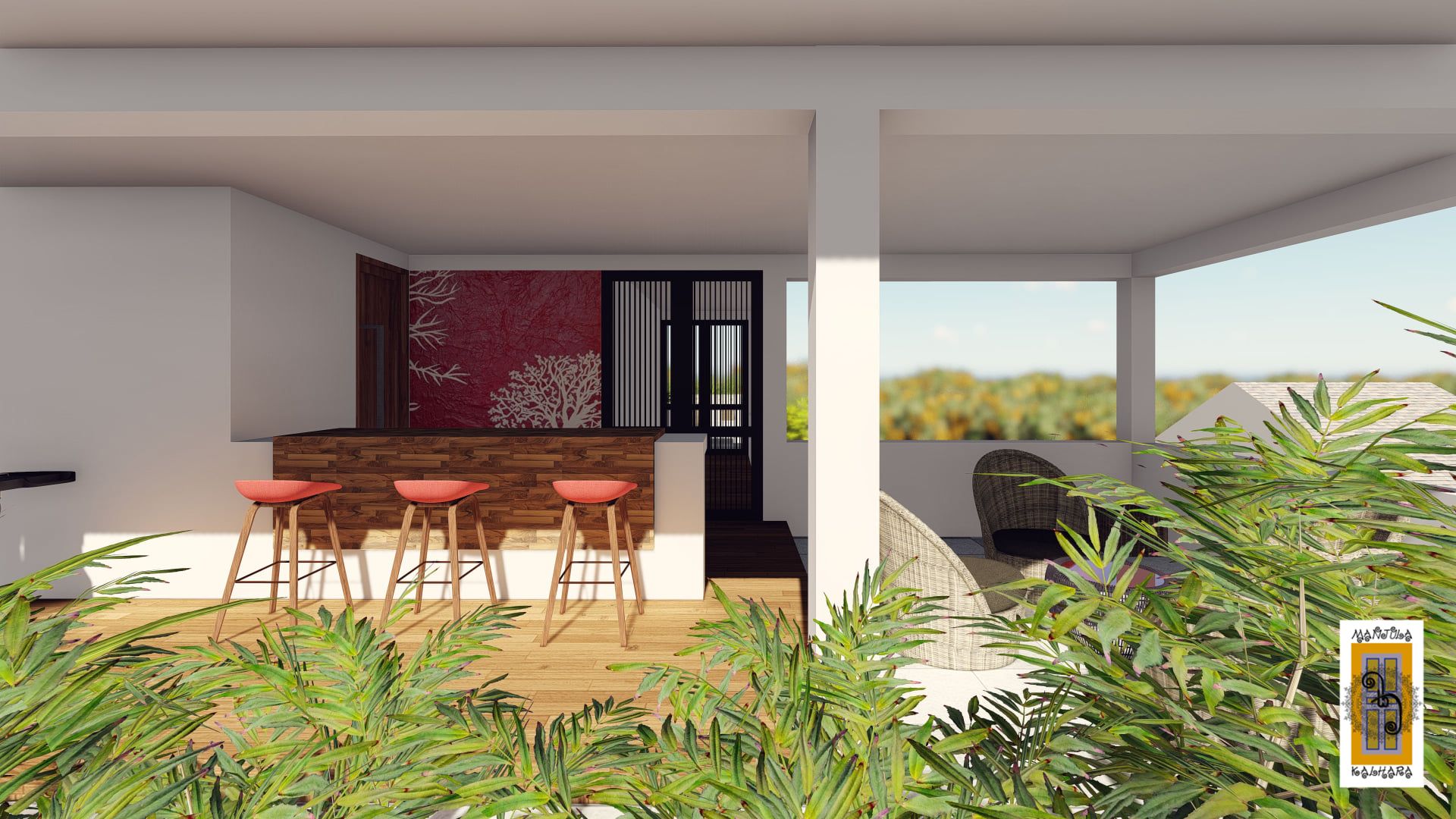 "斯里兰卡 Battaramulla 别墅 | 现代极简主义的完美体现"-4