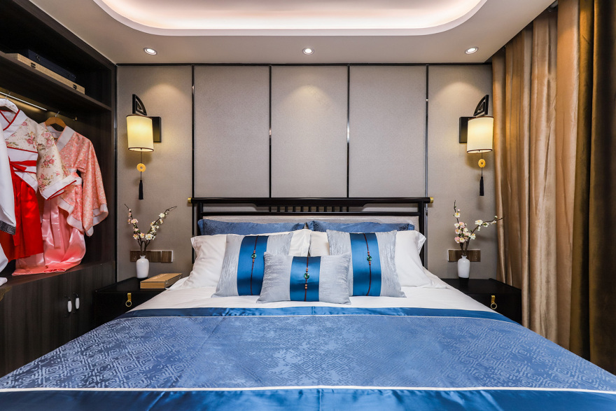 峨眉黄湾小镇新中式民宿设计-20