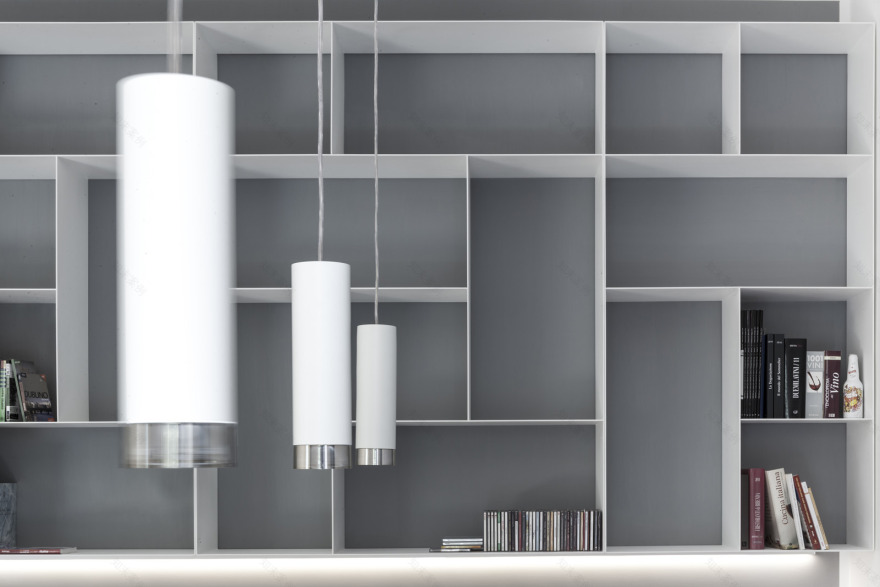 罗马公寓的室内岛屿生活-0