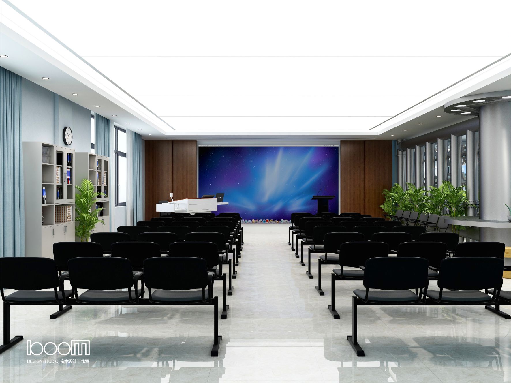 多功能展厅，集会议、教学，展示一体，企业主体为城市管网建设配套，客户要求将管...-15