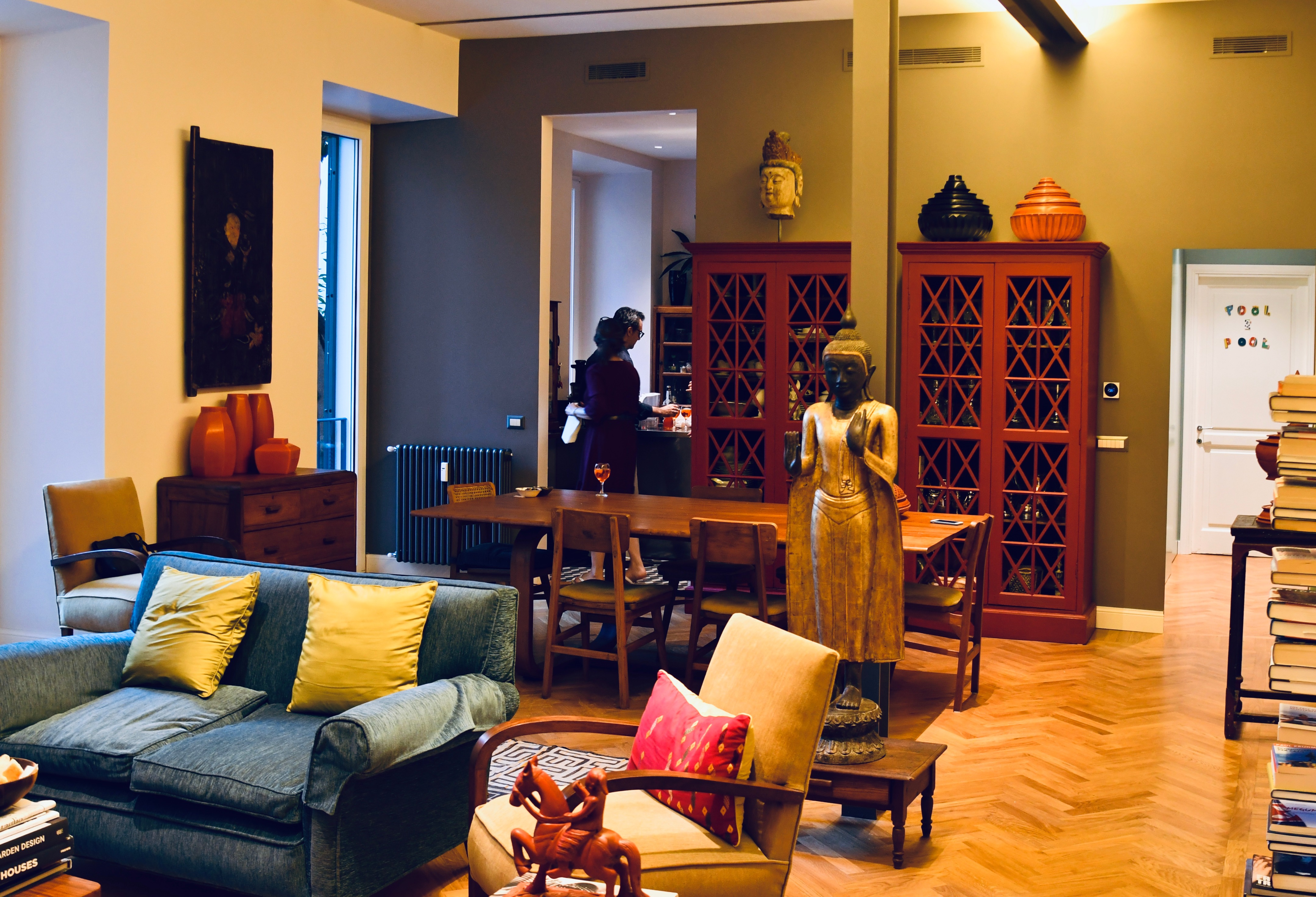 罗马市中心 220 平米地下一楼翻新设计-5