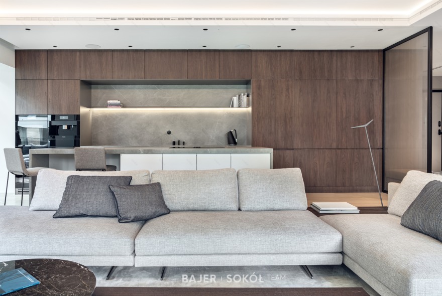 Warsaw 中心公园公寓——自然木石之美-2