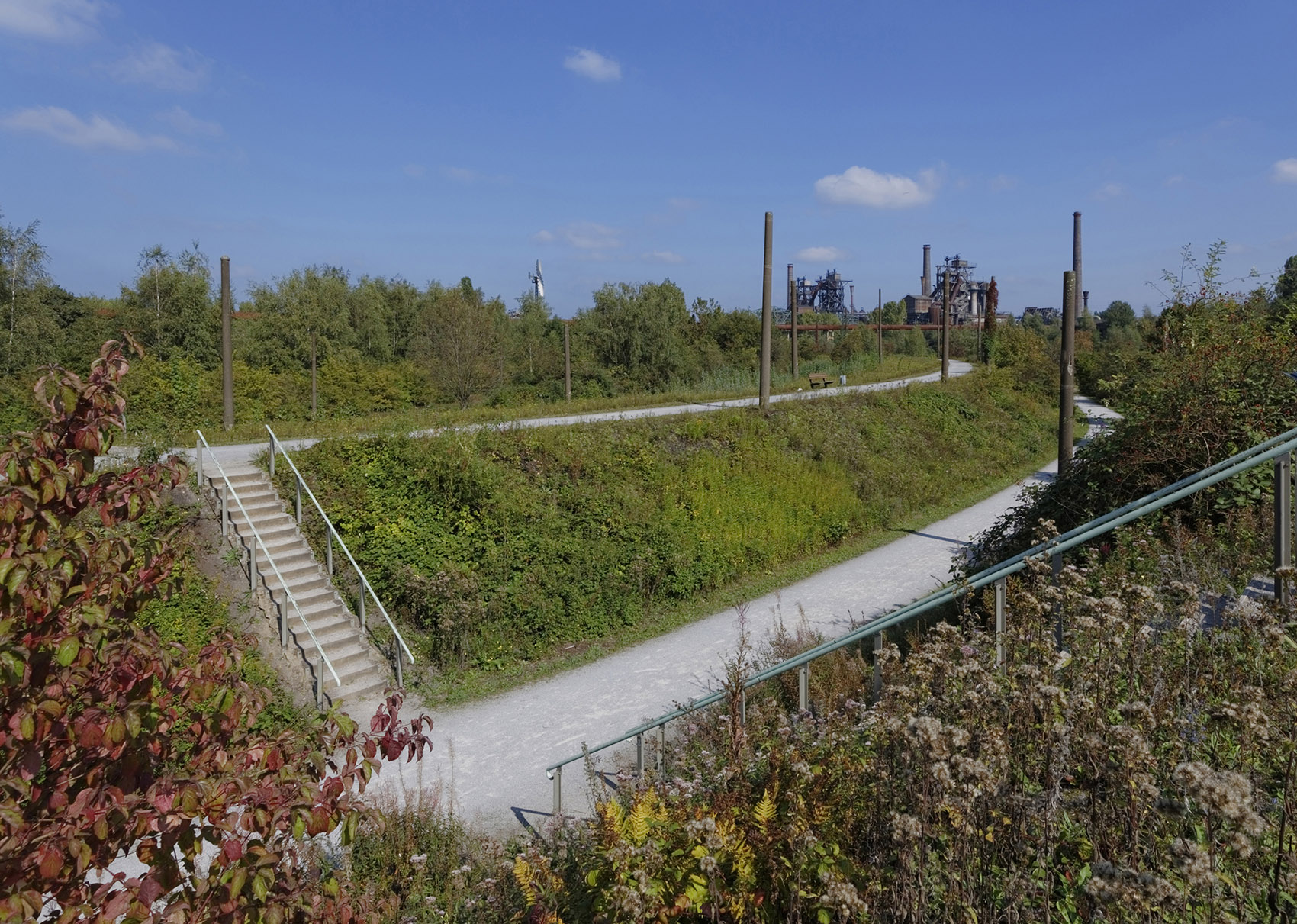 北杜伊斯堡风景公园，德国/Thyssen-Meiderich炼铁厂景观改造-54