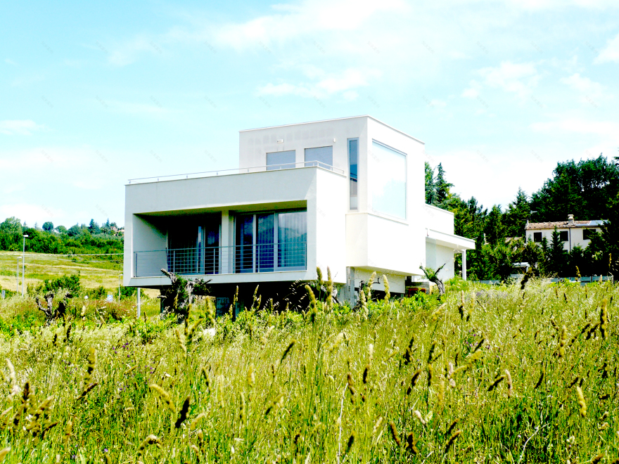 全面融入环境的别墅设计-1