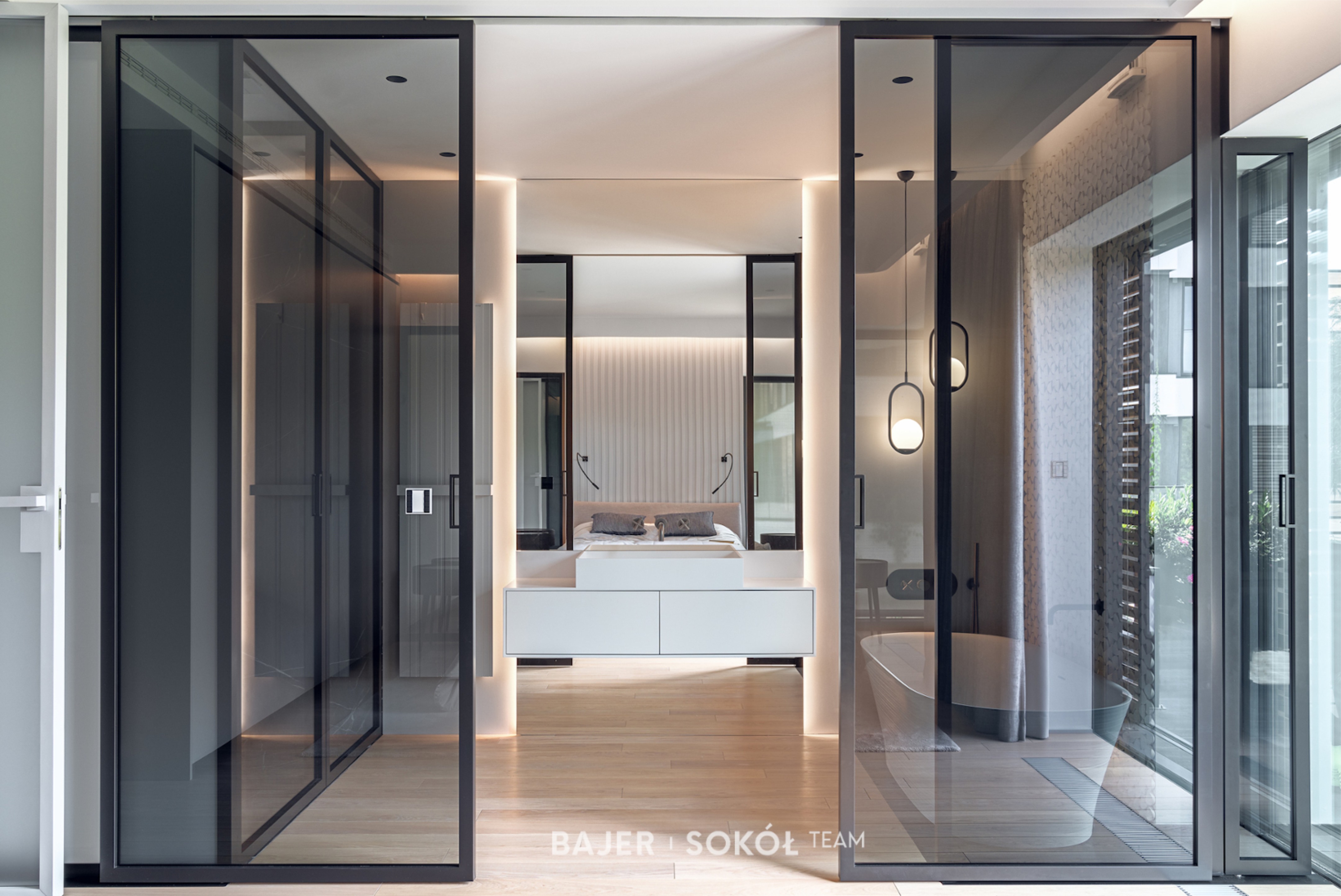 Warsaw 中心公园公寓——自然木石之美-11