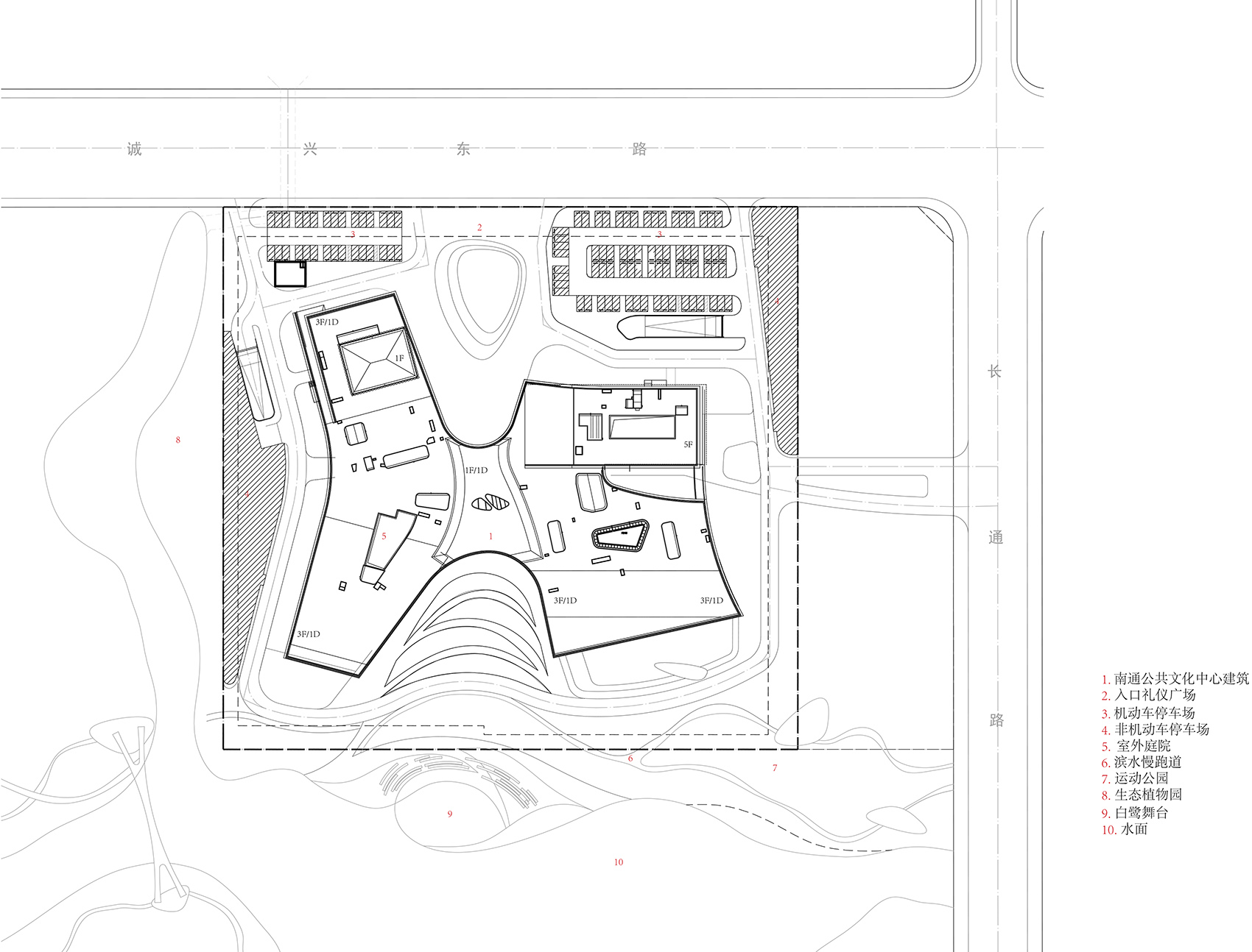 南通开发区公共文化中心丨中国南通丨同济大学建筑设计研究院（集团）有限公司-75