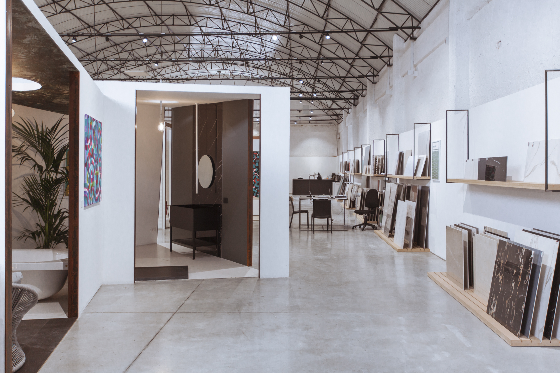 CRATIVE HUB·SHOWROOM · 变革中的瓷砖展示空间丨ItalyTrapani丨Valeria Ingrao Architetto-24